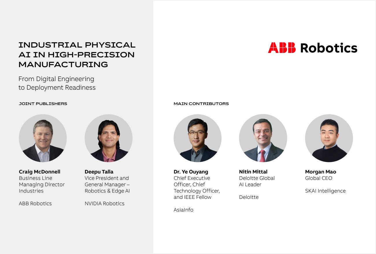 SKAI Intelligence Participates in ABB Robotics and NVIDIA's Physical AI White Paper